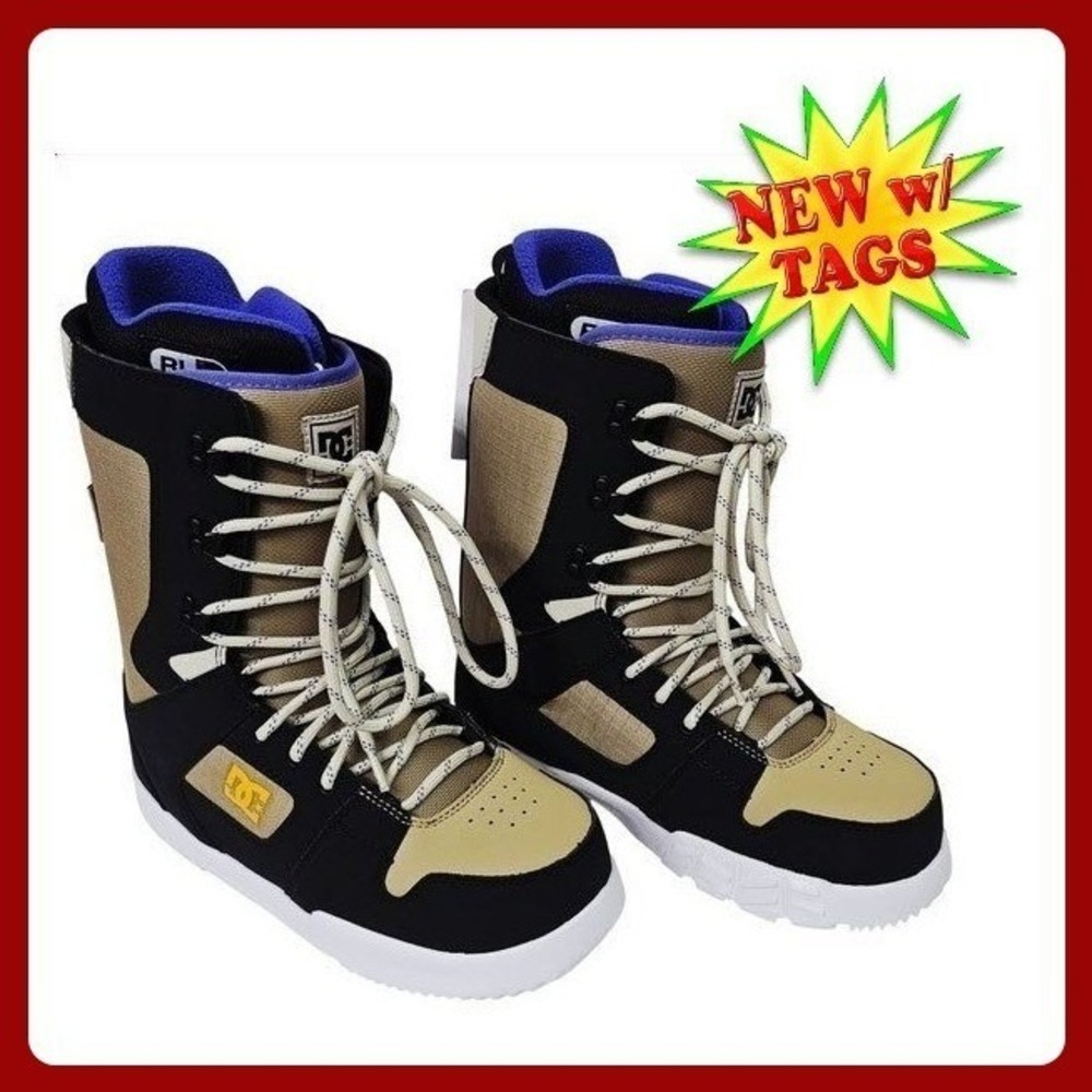 DC Shoes Phase Snowboard Boots Men's 9 Black Tan PLR Sample 2023‎ New Style 253